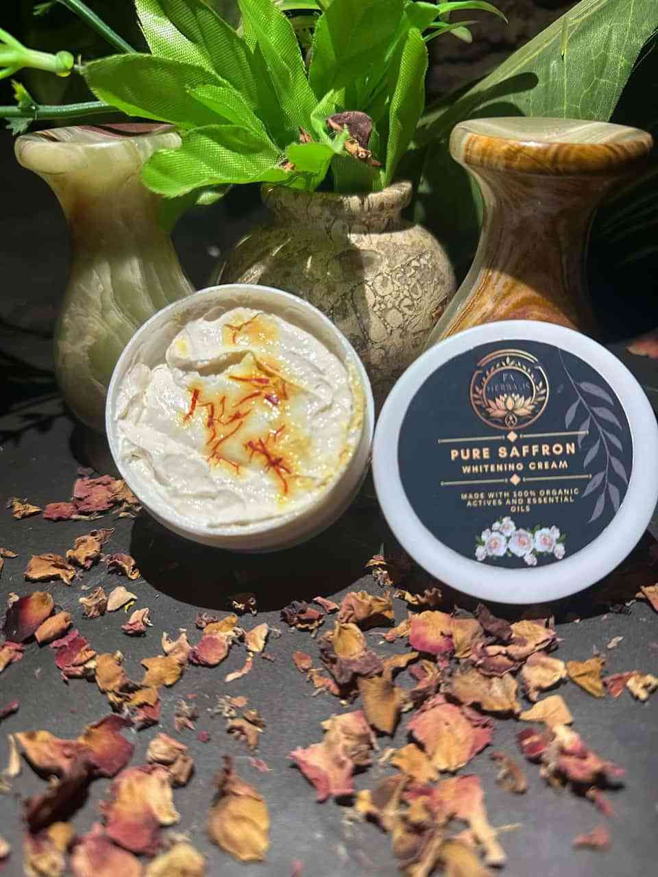 Saffron Whitening Cream for Bright and Radiant Skin – Faherbalis